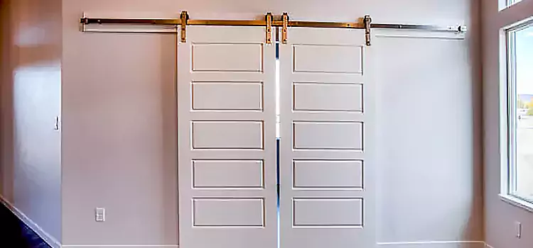 Glass Barn Door with Installation Hardware Kit Gloucester